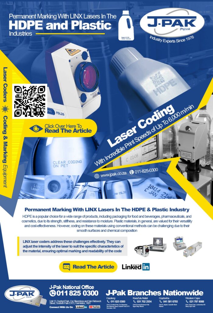 Permanent Marking With LINX Lasers In The HDPE & Plastic Industries