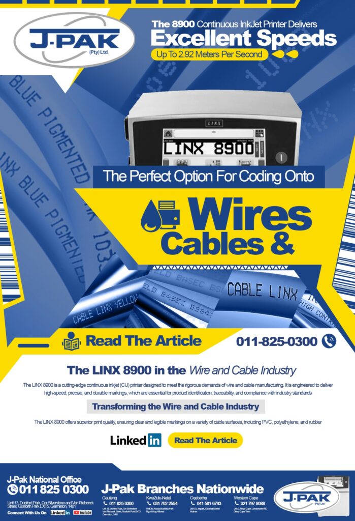 The LINX 8900 In The Wire and Cable Industry